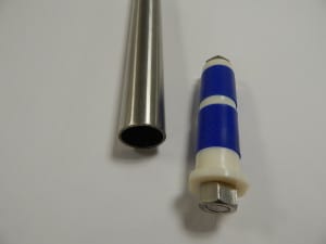 stainless plug and tube